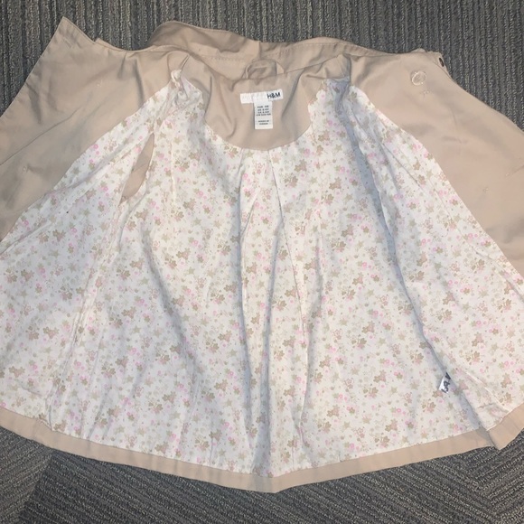 h&m girls twill lightweight jacket 5/6 - Picture 3 of 5